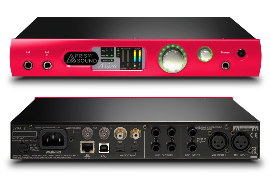 Prism Sound Lyra 2 RED 声卡