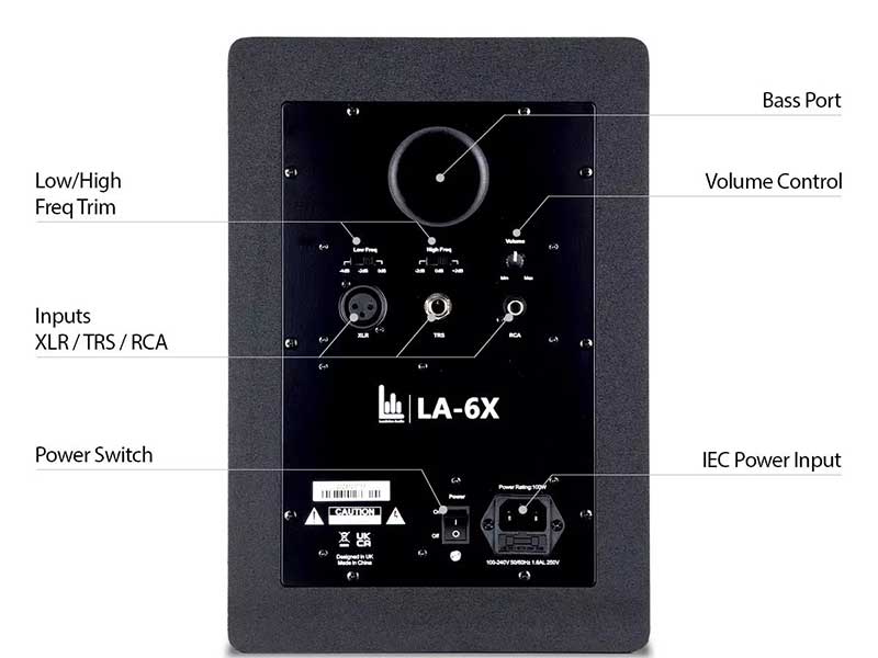 N/A LA-6X 有源工作室监听音箱