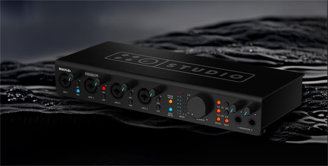 MIDIPLUS STUDIO 4 PRO OTG 音频接口