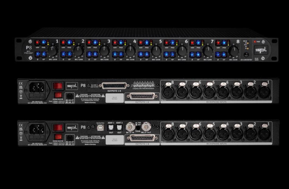 SPL (Sound Performance Lab) P8 麦克风前置放大器 SPL (Sound Performance Lab) P8 麦克风前置放大器