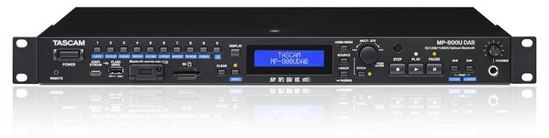 Tascam MP-800UDAB 机架式媒体播放器
