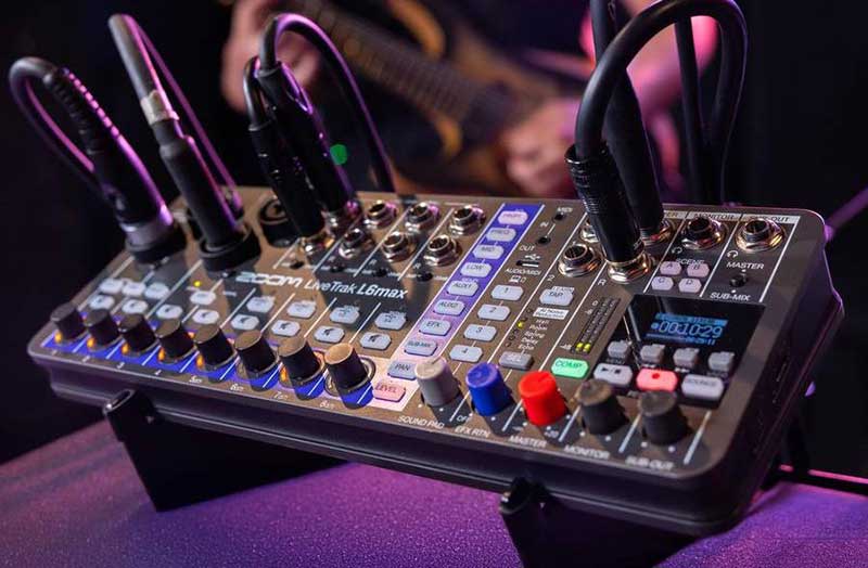 Zoom LiveTrak L6max 数字调音台