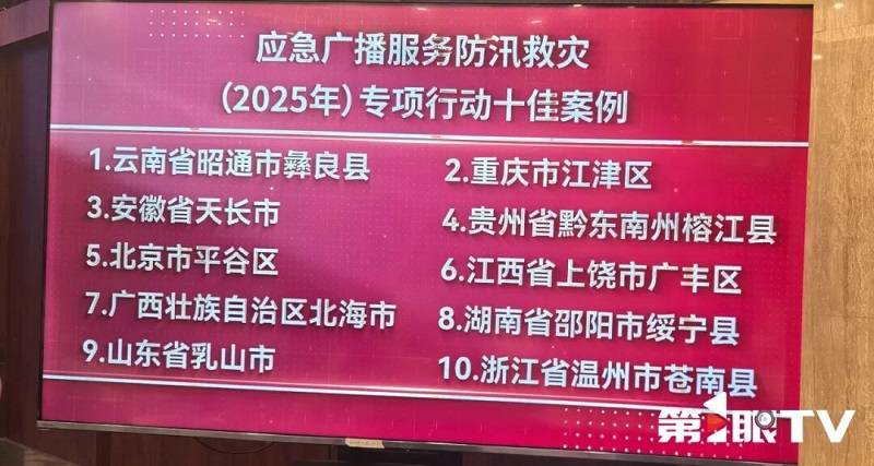 重庆应急广播已实现区县级以上平台建设100%覆盖