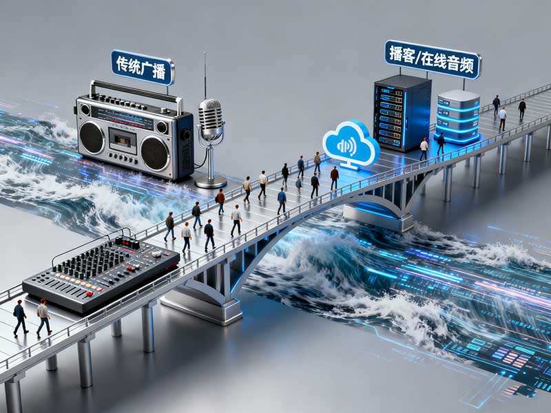 破局与立新:广播行业如何应对播客与在线音频的强势竞争
