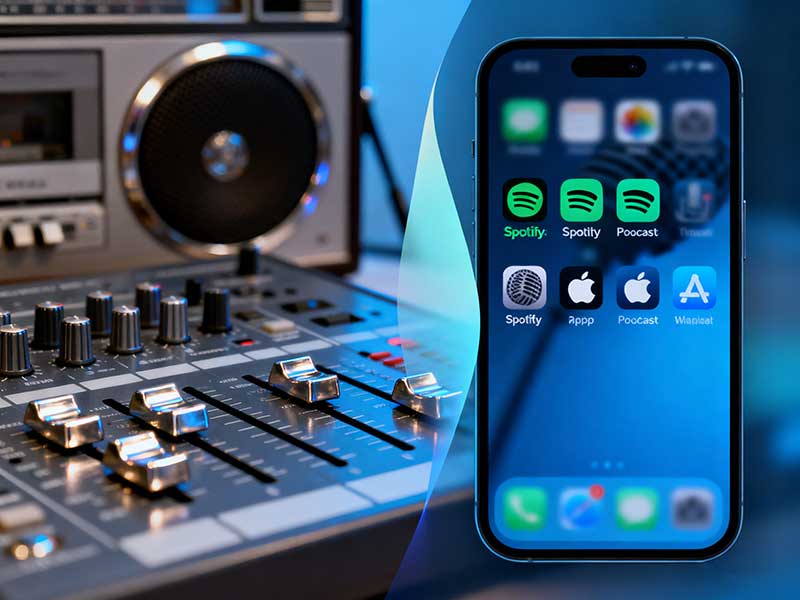 破局与立新:广播行业如何应对播客与在线音频的强势竞争