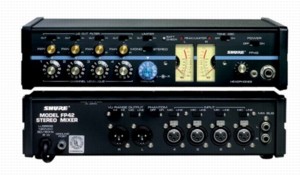 SHURE FP42 4进2出背包式调音台