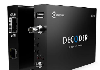 KILOVIEW D3004K高清解码器,网络解码器